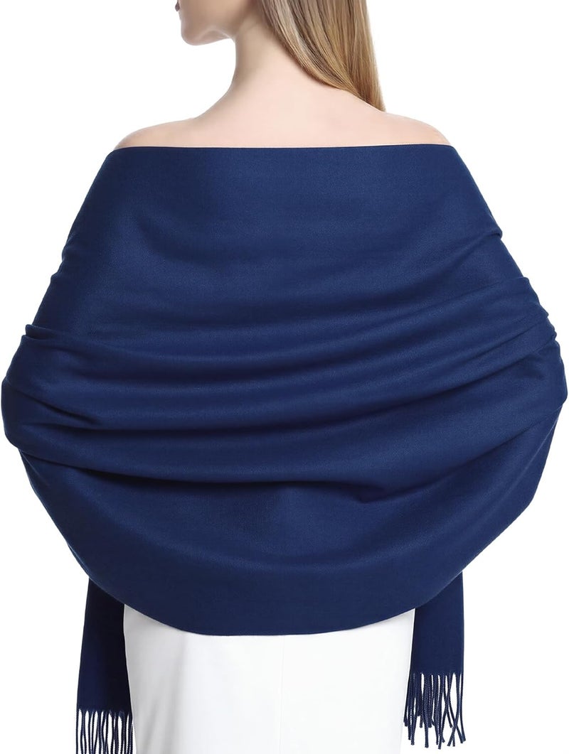 Sofier Pashmina Shawls And Wraps for Women for Evening Dress Warm Winter Scarf Wedding Bride Bridesmaid Gifts Cashmere Feel - Image 3